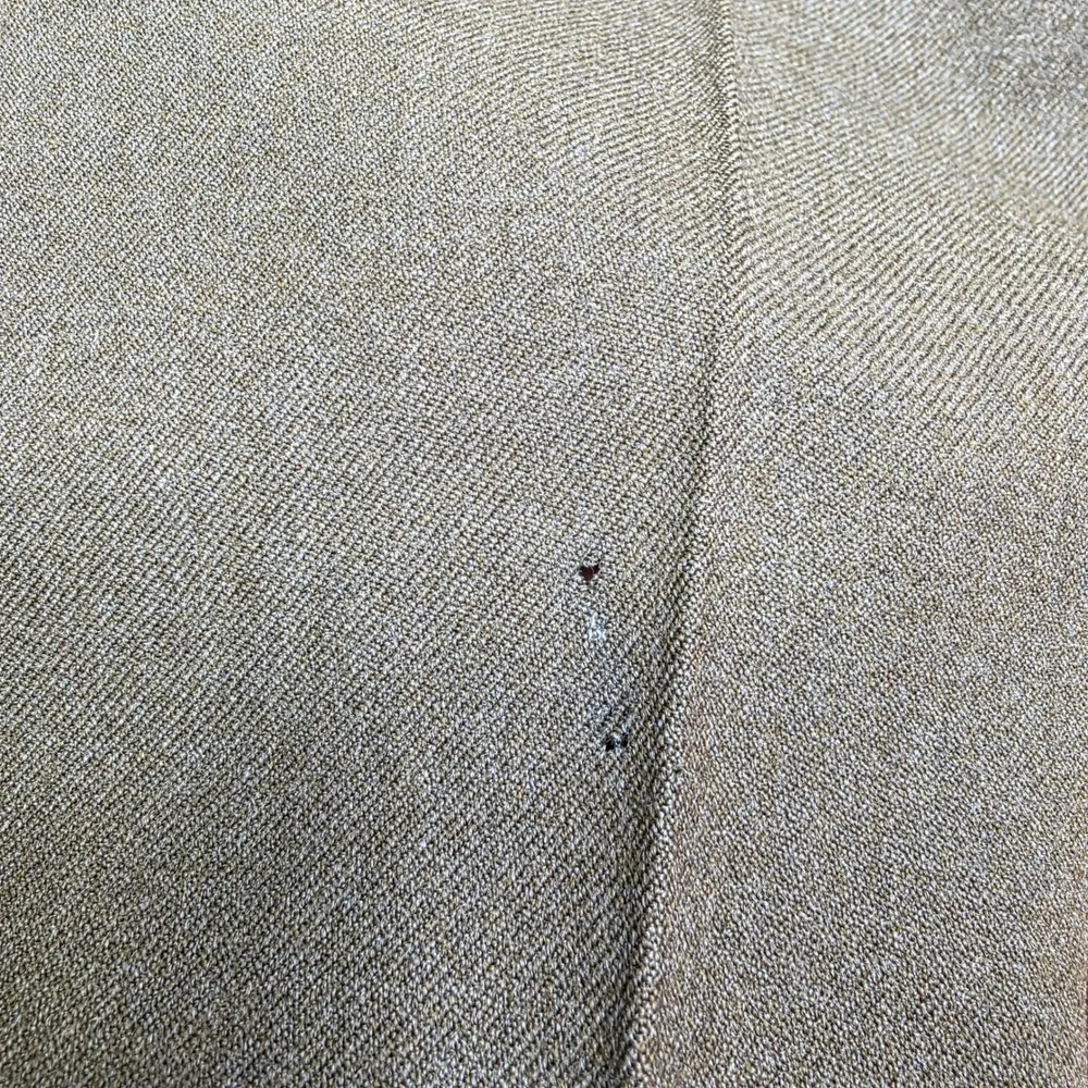 Vintage Military Wool Trousers Olive Drab High Waisted Button Fly Pants 32 x 33